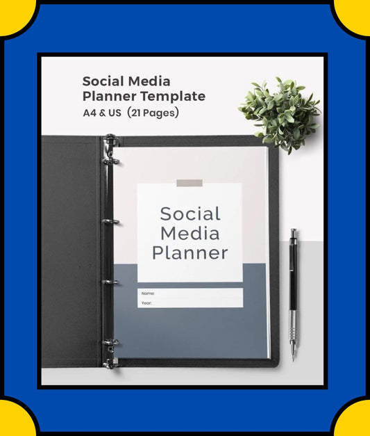 Free Weekly Social Media Planner Template