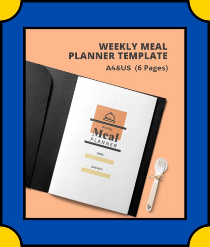 Free Weekly Meal Planner Template