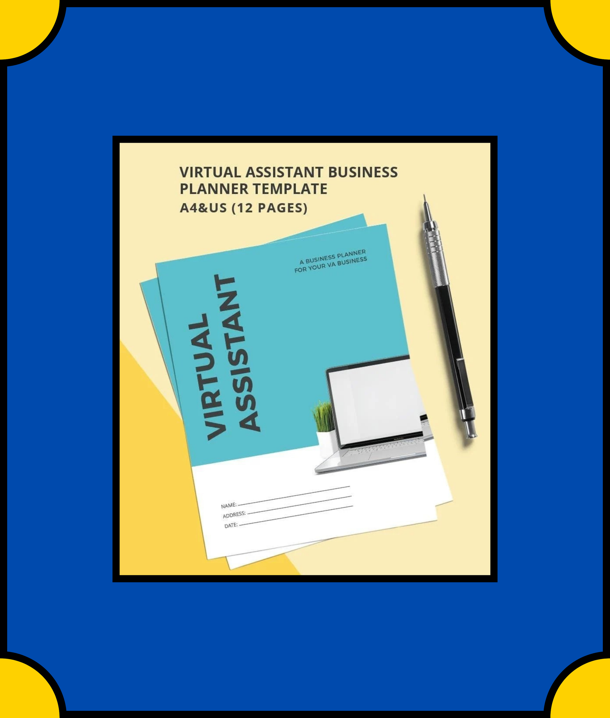 Free Virtual Assistant Business Planner Template - Plan Your Virtual Assistant Success