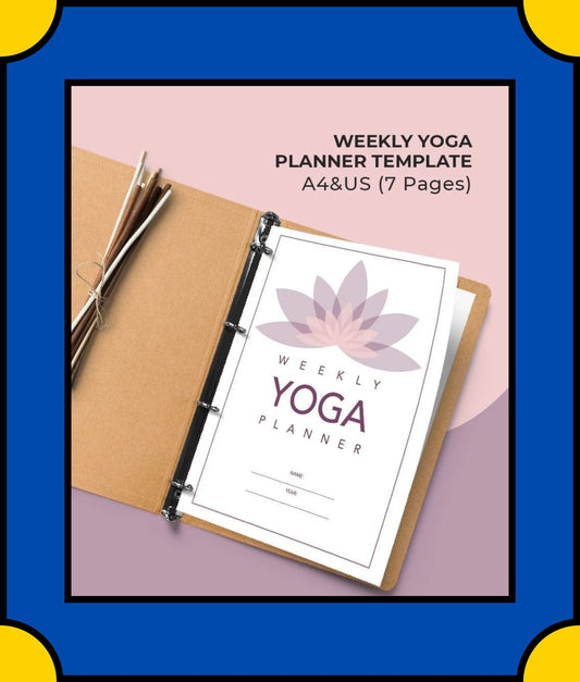 Free Weekly Yoga Planner Template