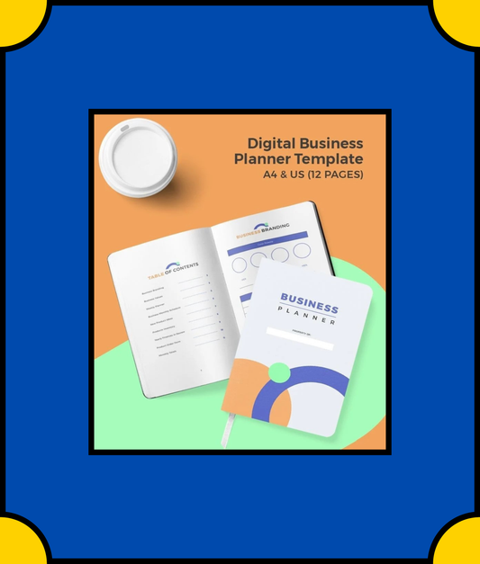 Free Digital Business Planner Template - Plan Your Online Success