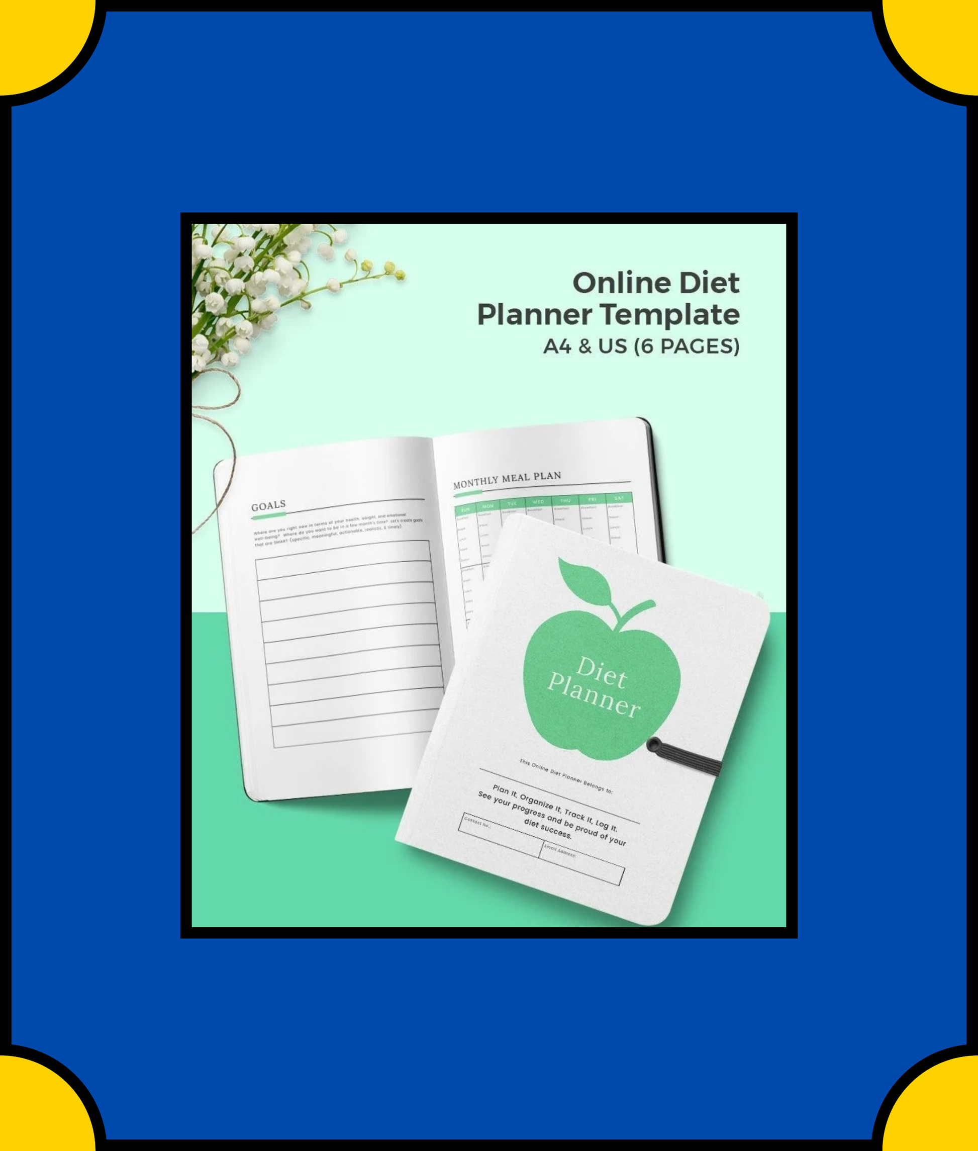 Free Online Diet Planner Template - Create a Personalized Diet Plan