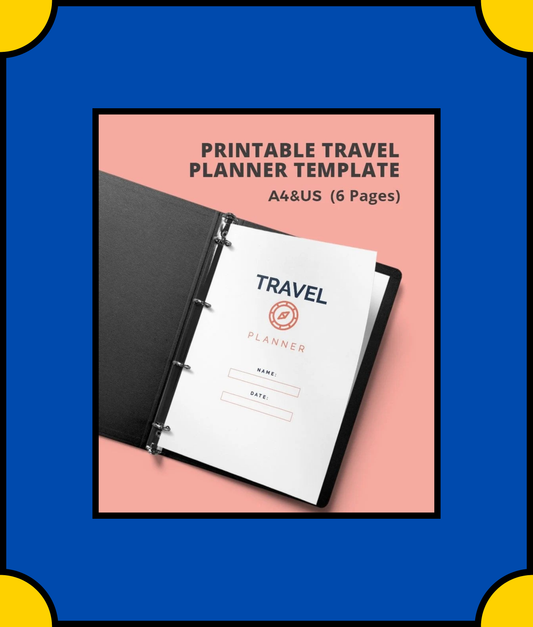 Free Printable Travel Planner Template - Plan Your Dream Trip