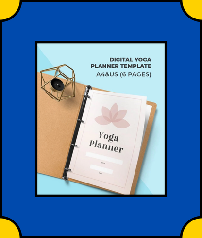 Free Digital Yoga Planner Template