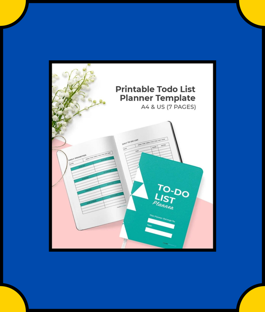 Free Printable To Do List Planner Template - Stay Organized and Productive