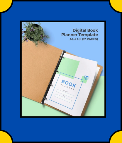 Free Digital Book Planner Template - Organize Your Reading Digitally