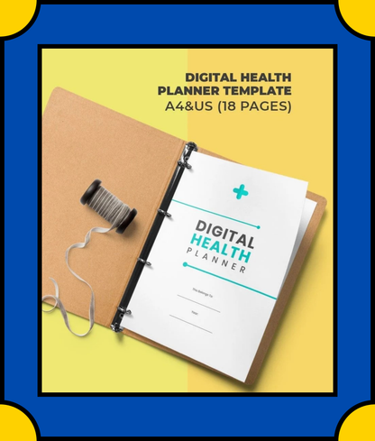 Free Digital Health Planner Template