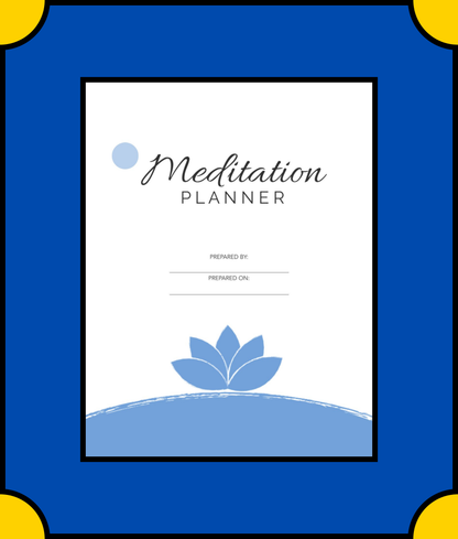 Free Meditation Planner Template