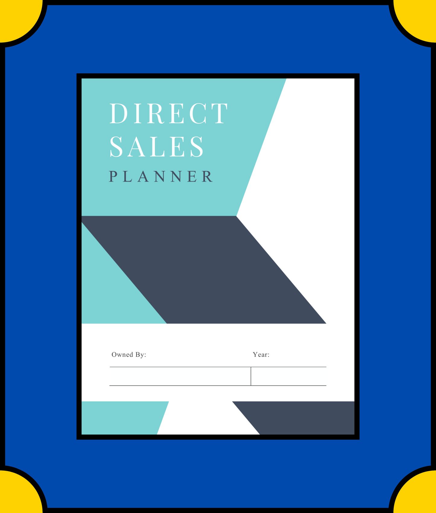 Free Direct Sales Business Planner Template - Grow Your Direct Sales Business