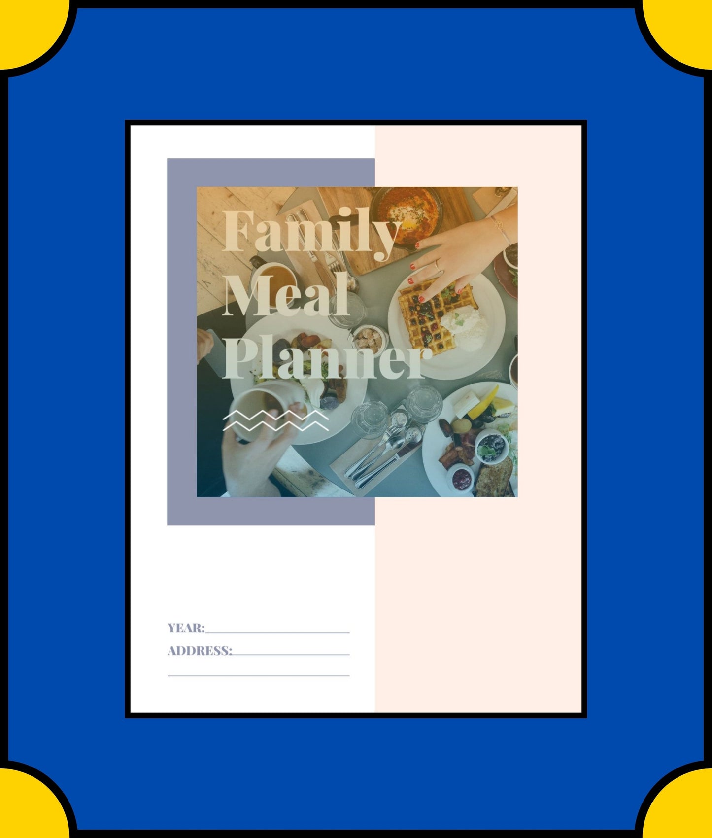 Free Family Meal Planner Template