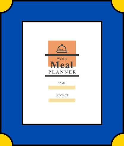 Free Weekly Meal Planner Template