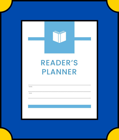 Free Reading Log School Planner Template