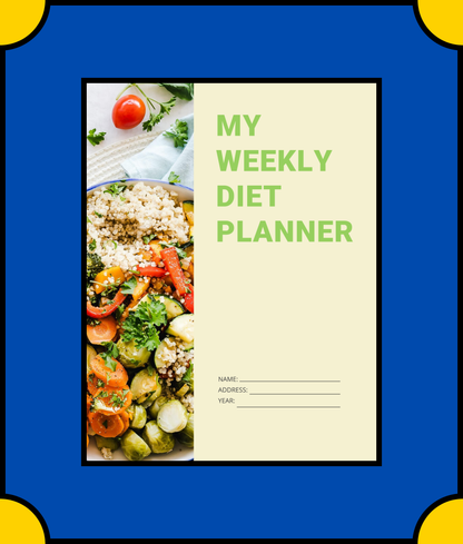 Free Weekly Diet Planner Template - Plan Your Healthy Eating for the Week