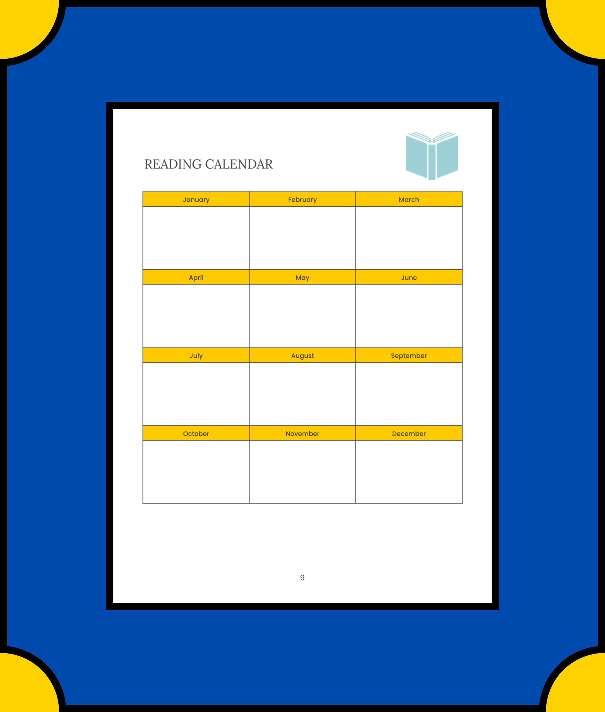 Free Non Fiction Book Planner Template - Dive Deeper into Knowledge