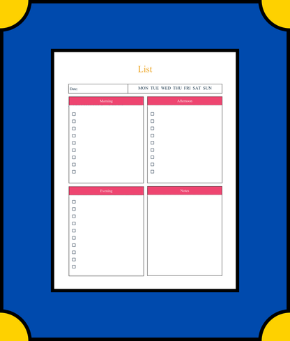 Free Monthly To Do List Planner Template - Stay Organized and Productive