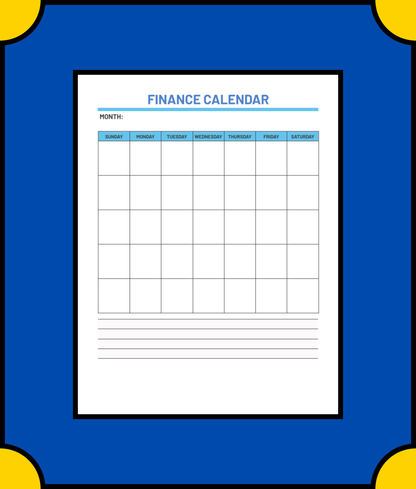 Free Household Budget Planner Template - Manage Your Home Finances