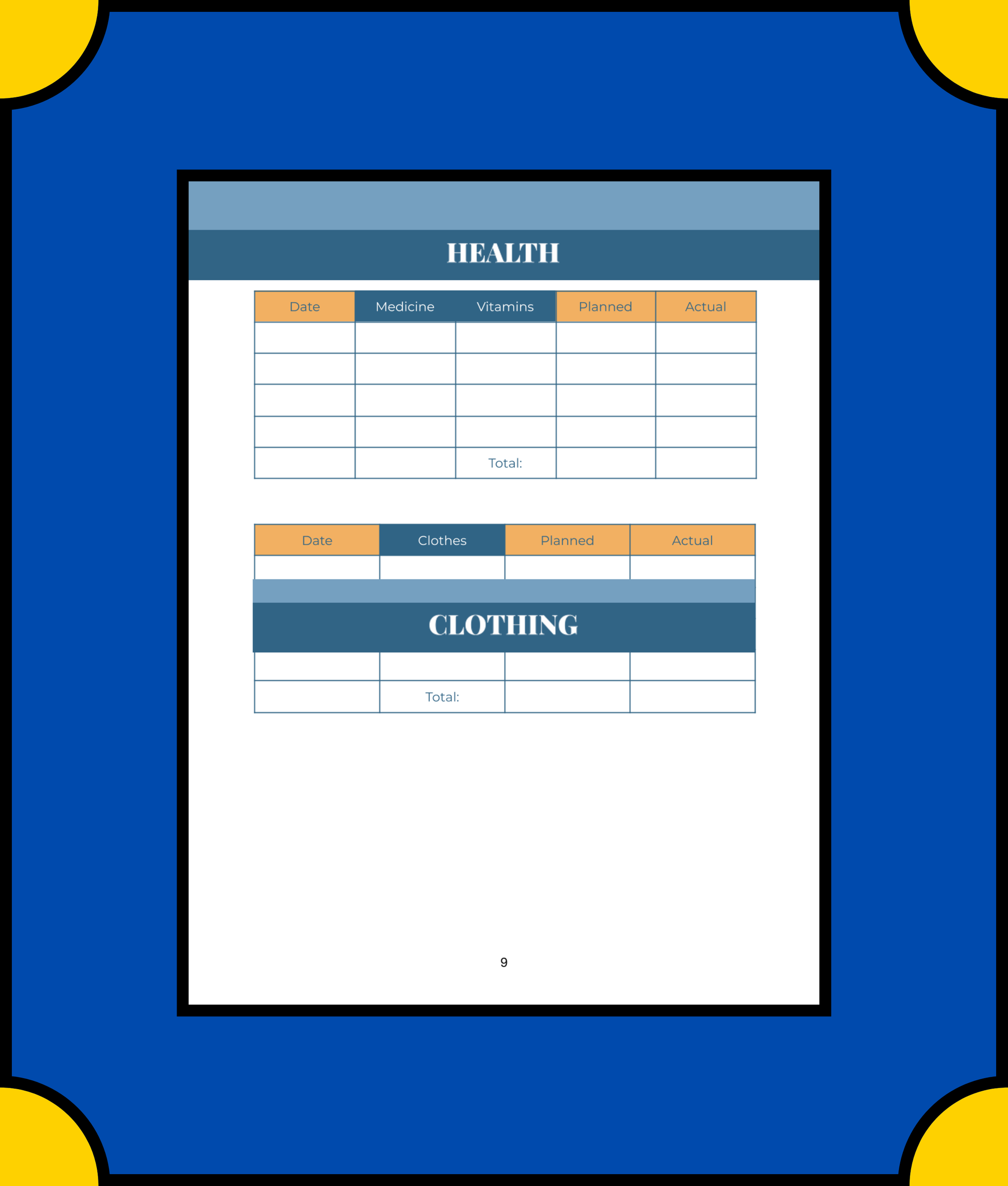 Free Monthly Budget Planner Template - Plan Your Finances