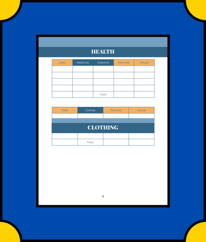 Free Monthly Budget Planner Template - Plan Your Finances