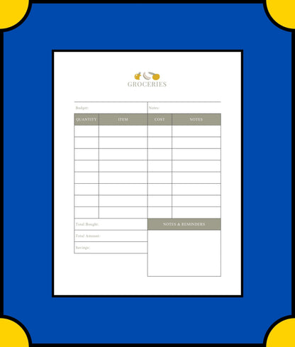 Free Diet Meal Planner Template - Plan Your Healthy Meals with Ease