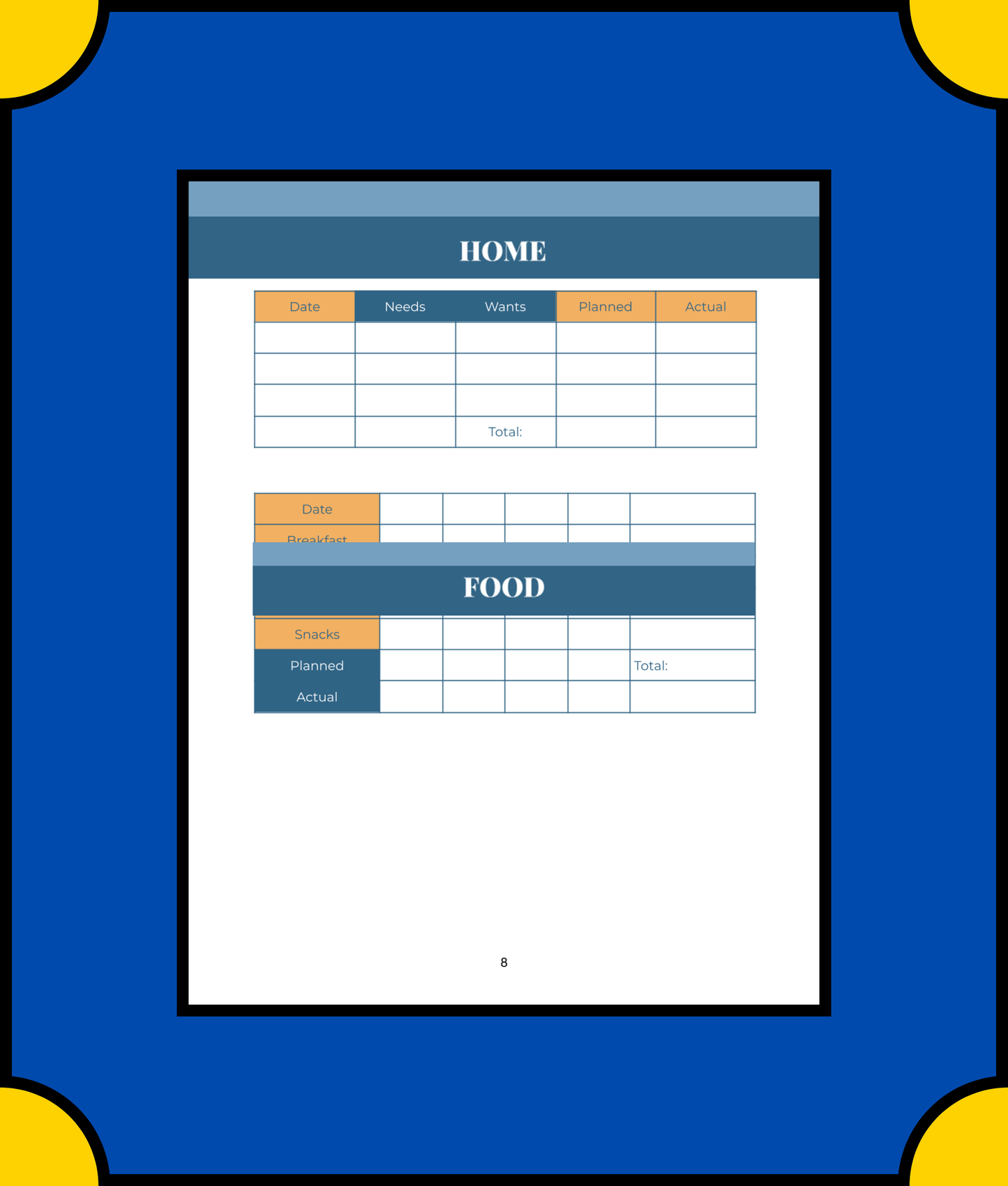 Free Monthly Budget Planner Template - Plan Your Finances