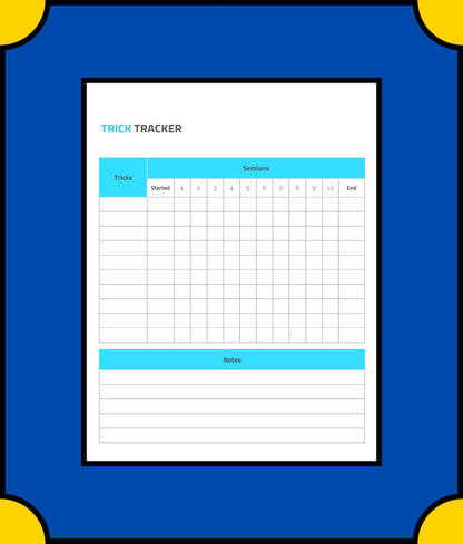 Free Sample Dog Training Planner Template