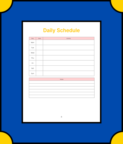 Free Editable Blog Planner Template - Boost Productivity and Organize Your Content