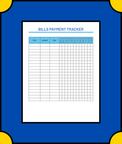 Free Household Budget Planner Template - Manage Your Home Finances