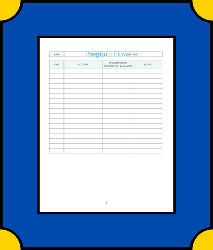 Free Gift List Baby Shower Planner Template - Organize & Track All Gifts for a Memorable Event