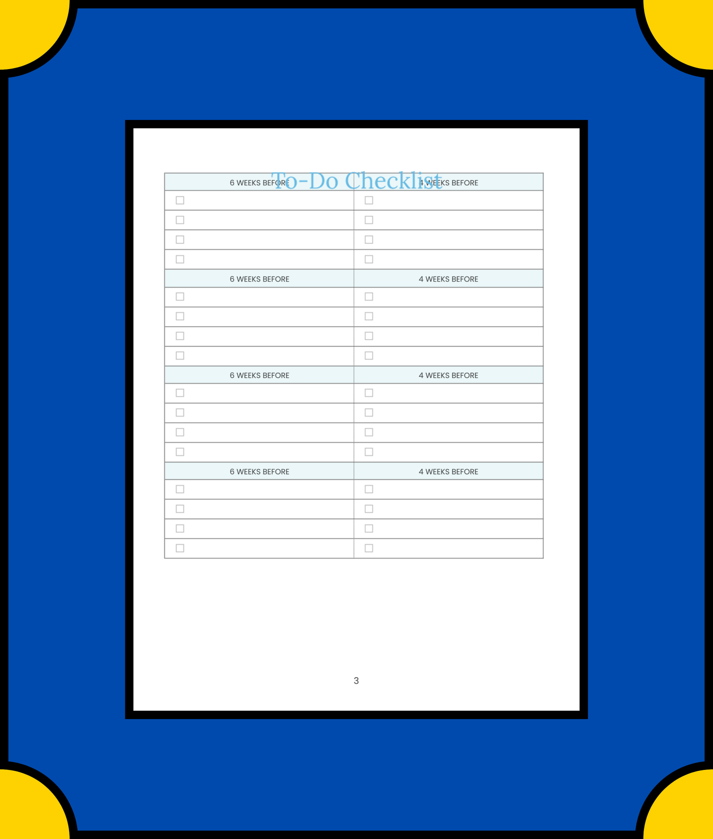 Free Gift List Baby Shower Planner Template - Organize & Track All Gifts for a Memorable Event