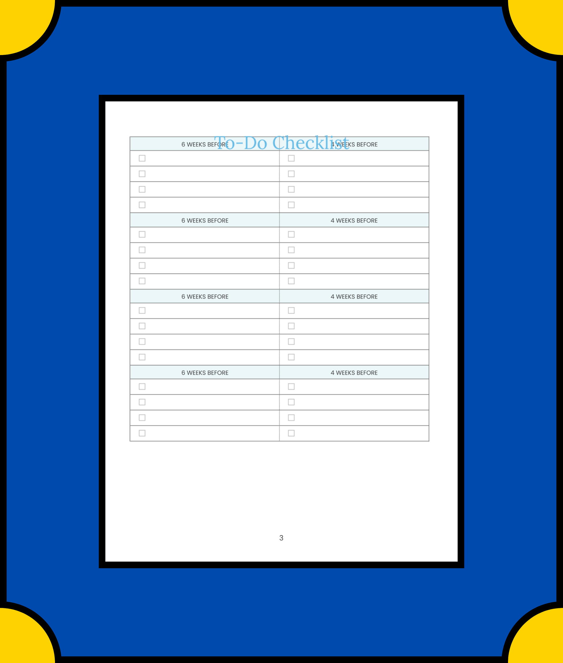 Free Gift List Baby Shower Planner Template - Organize & Track All Gifts for a Memorable Event