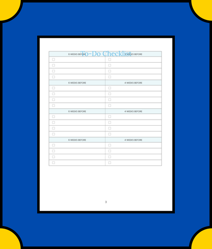 Free Gift List Baby Shower Planner Template - Organize & Track All Gifts for a Memorable Event