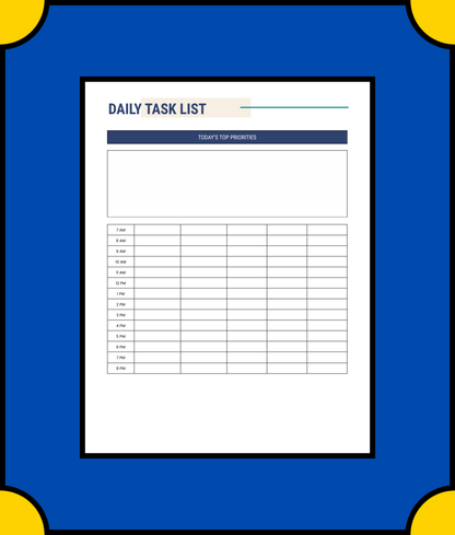 Free Home Business Planner Template - Organize Your Home Business