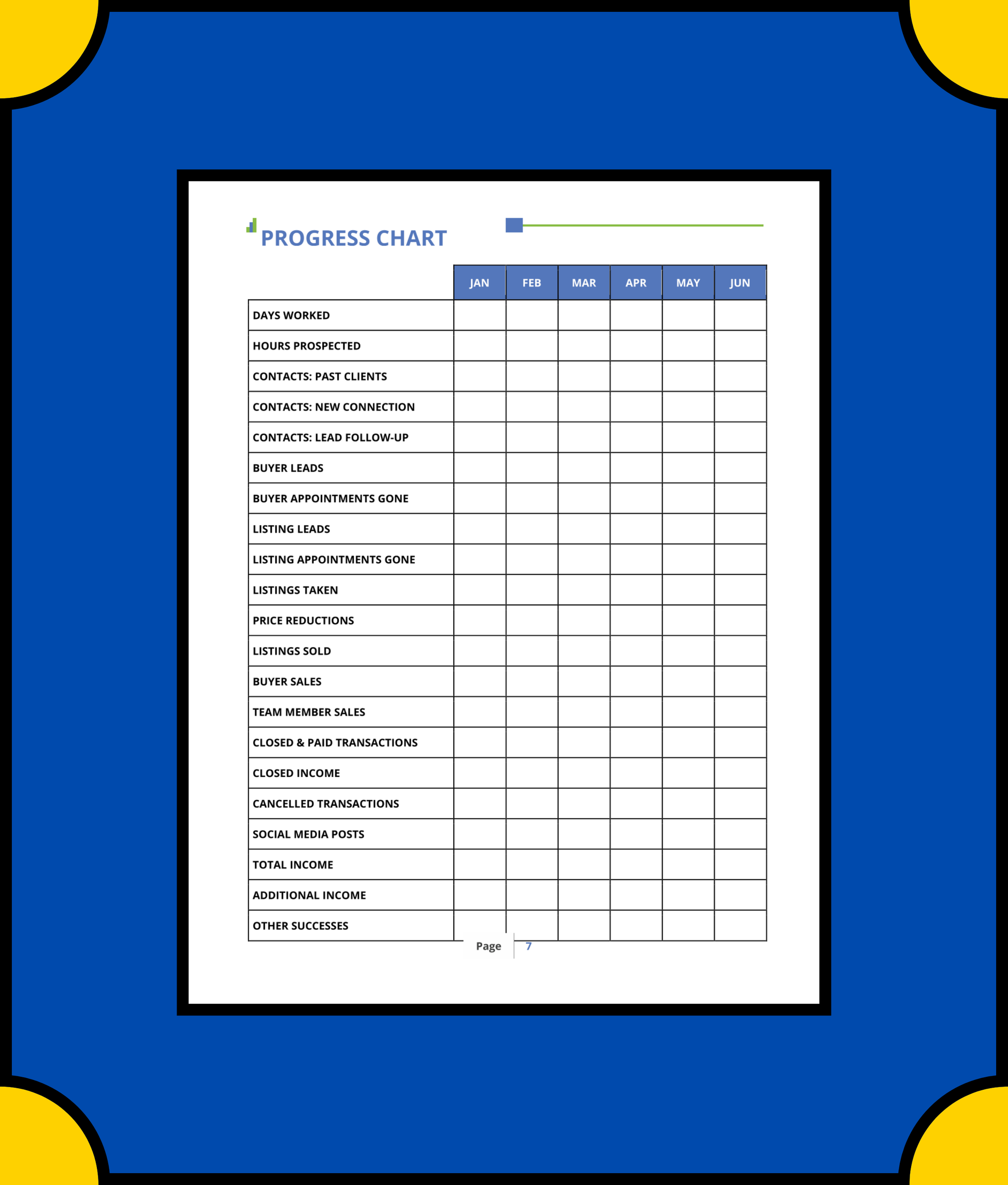 Free Real Estate Business Planner Template - Grow Your Real Estate Business