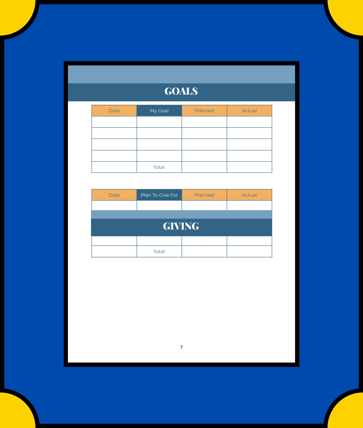 Free Monthly Budget Planner Template - Plan Your Finances