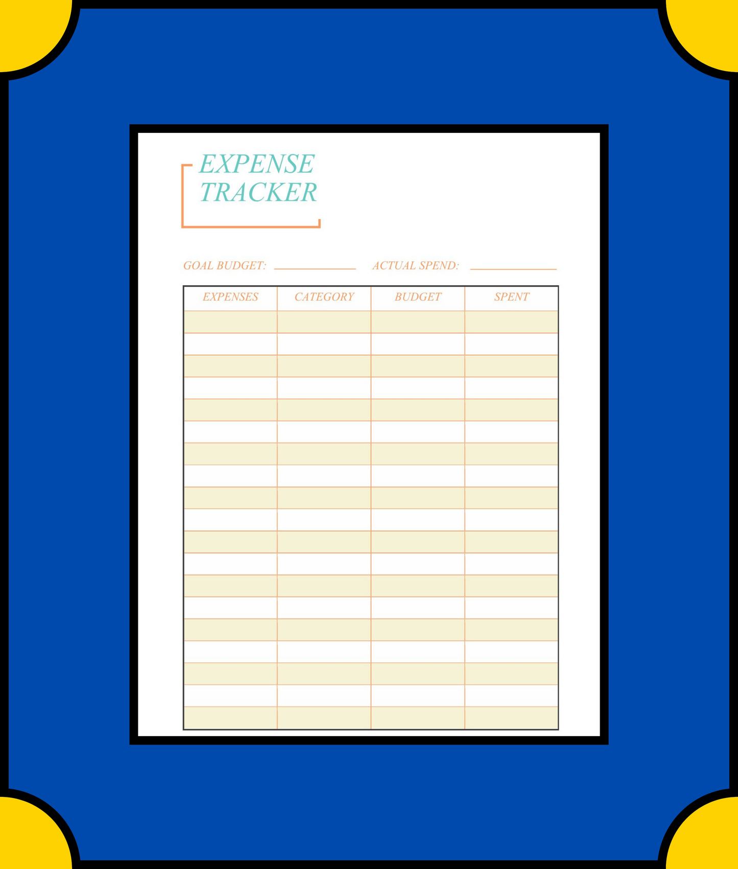 Free Monthly Travel Planner Template - Plan Your Travels with Ease