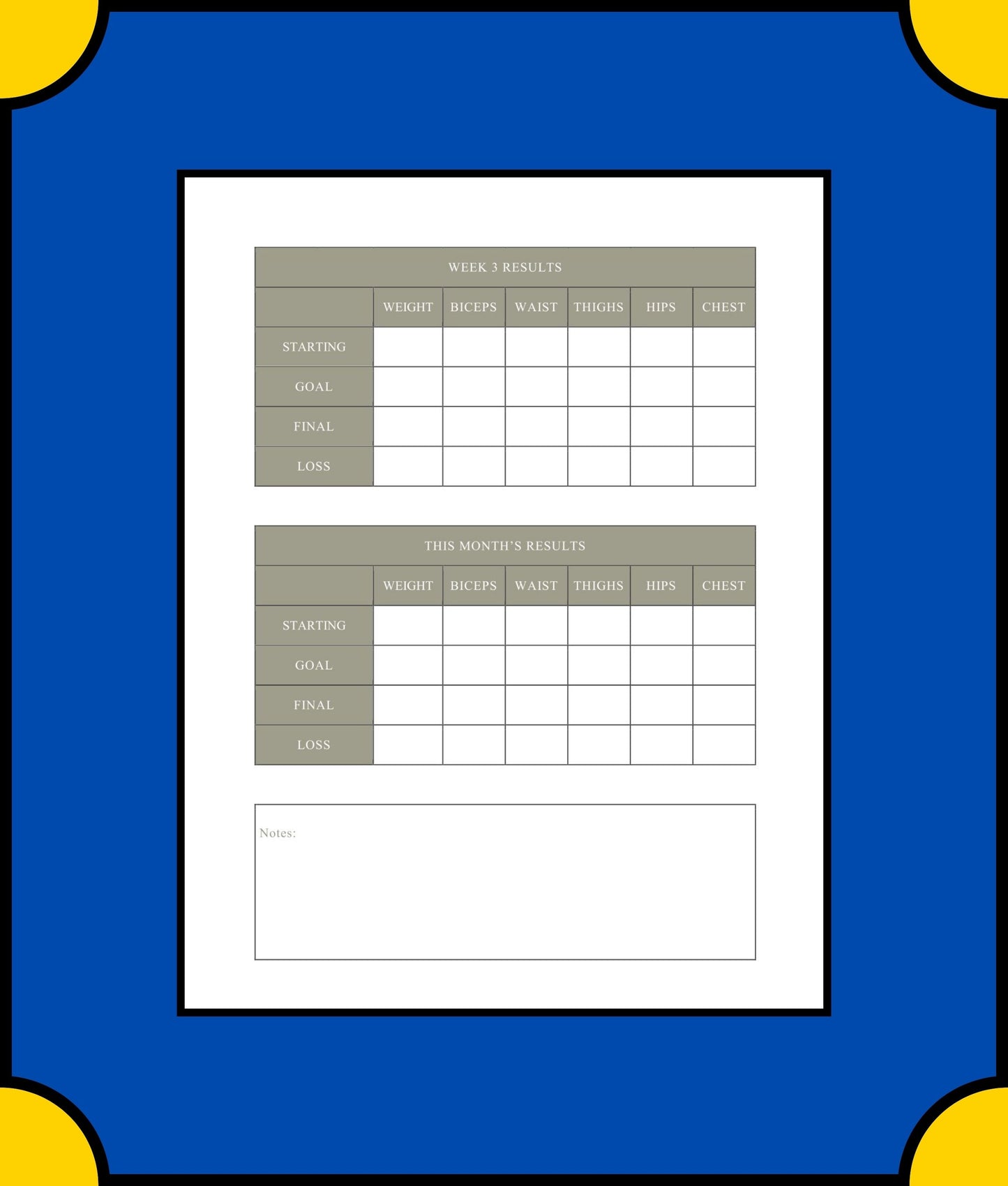 Free Diet Meal Planner Template - Plan Your Healthy Meals with Ease