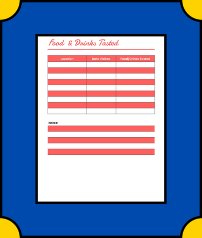 Free Family Travel Planner Template - Plan Your Family Vacation with Ease