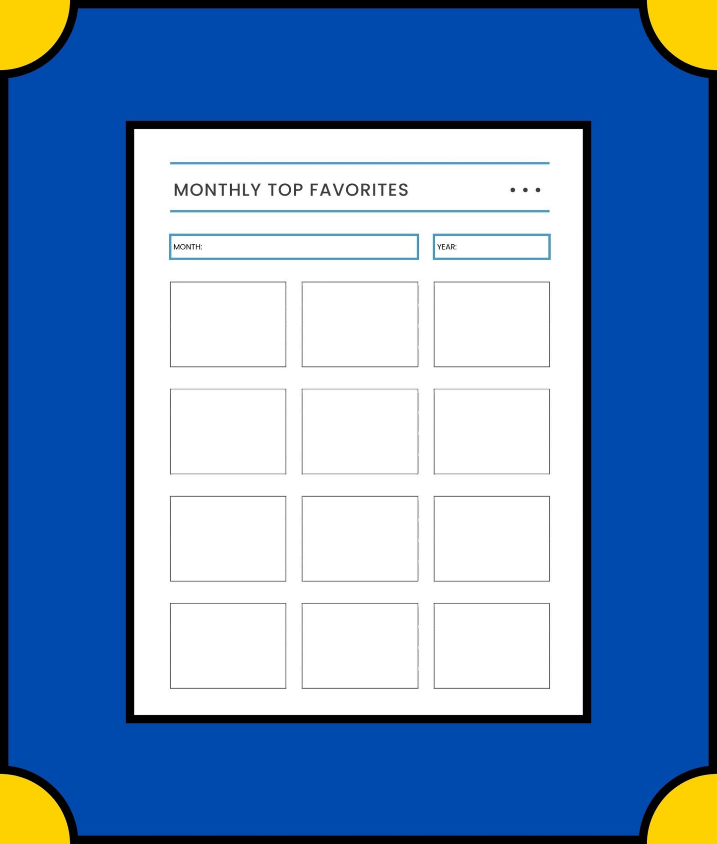 Free Reading Log School Planner Template