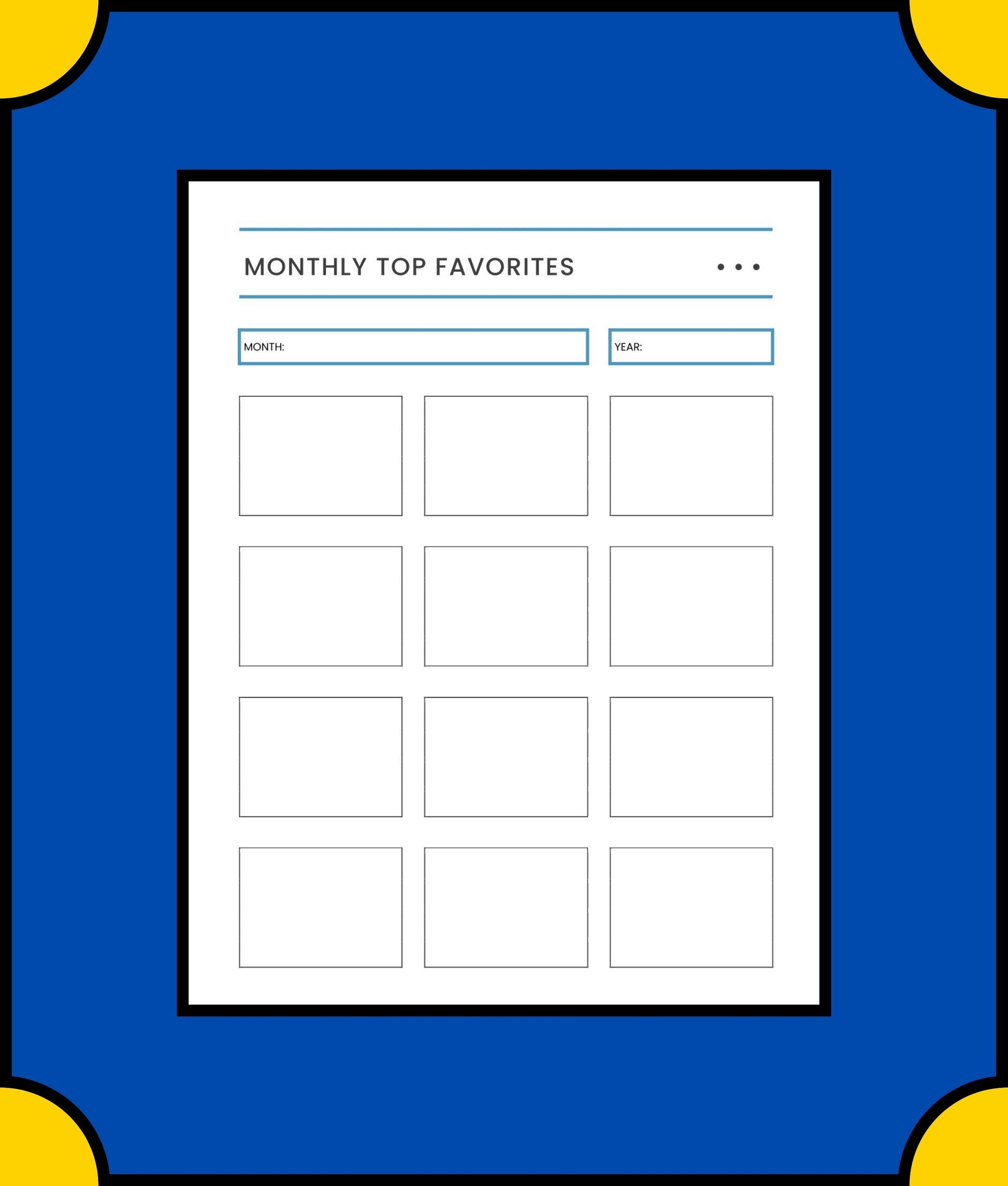 Free Reading Log School Planner Template