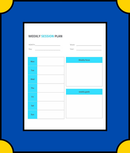 Free Sample Dog Training Planner Template