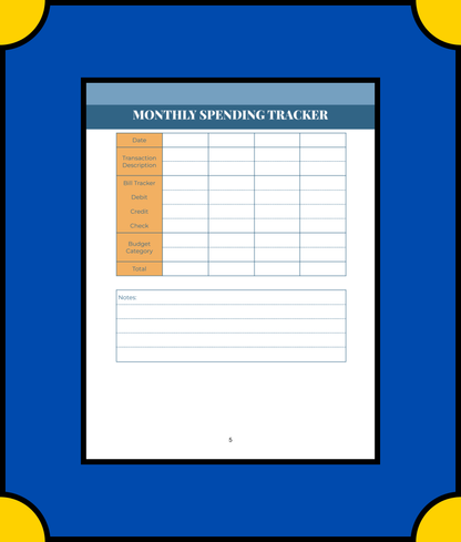 Free Monthly Budget Planner Template - Plan Your Finances