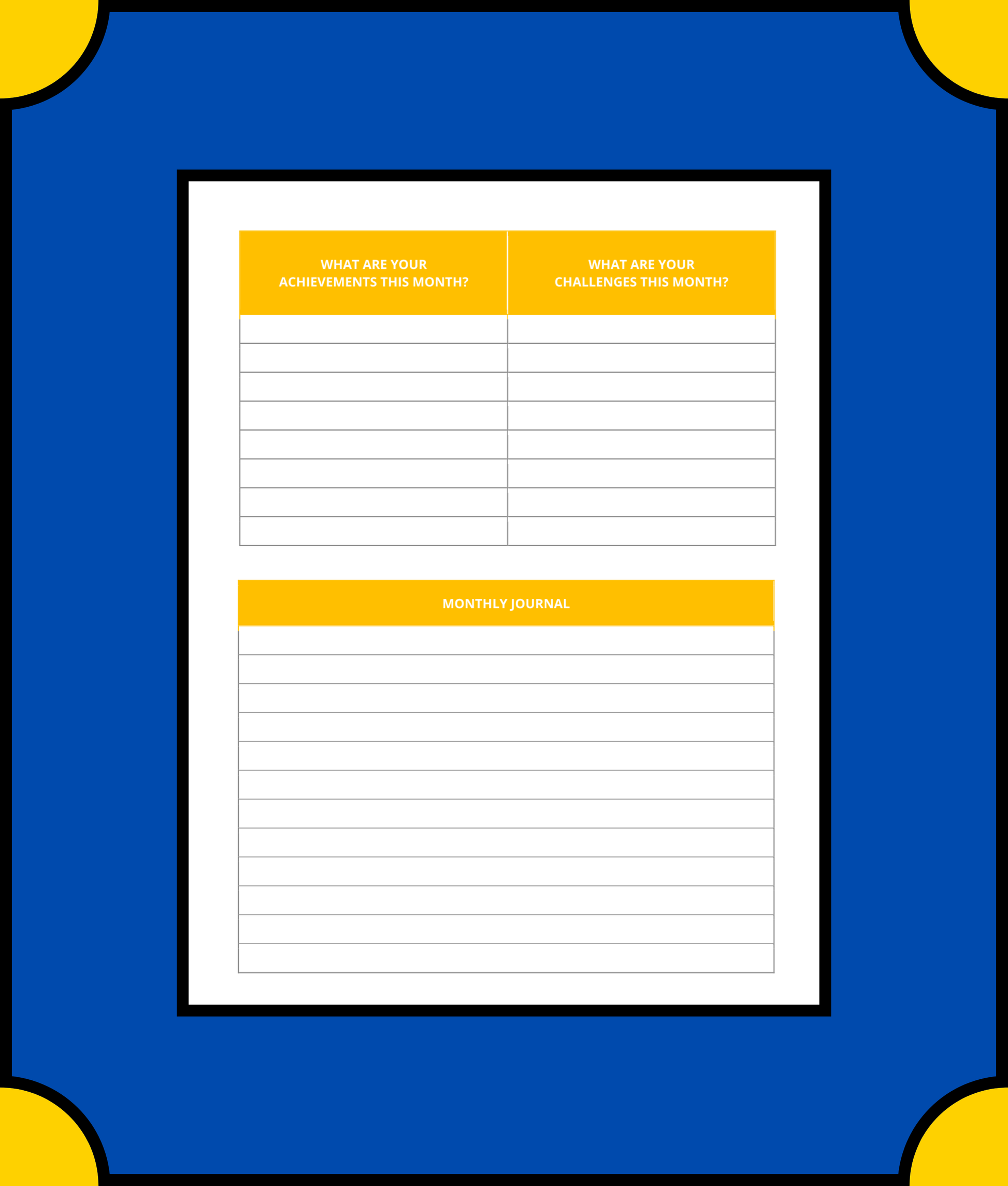 Free Monthly Diet Planner Template - Plan Your Healthy Eating for a Month