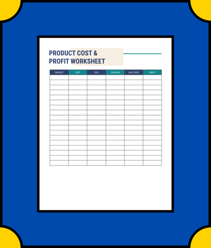 Free Home Business Planner Template - Organize Your Home Business