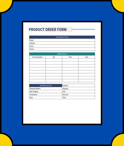 Free Home Business Planner Template - Organize Your Home Business