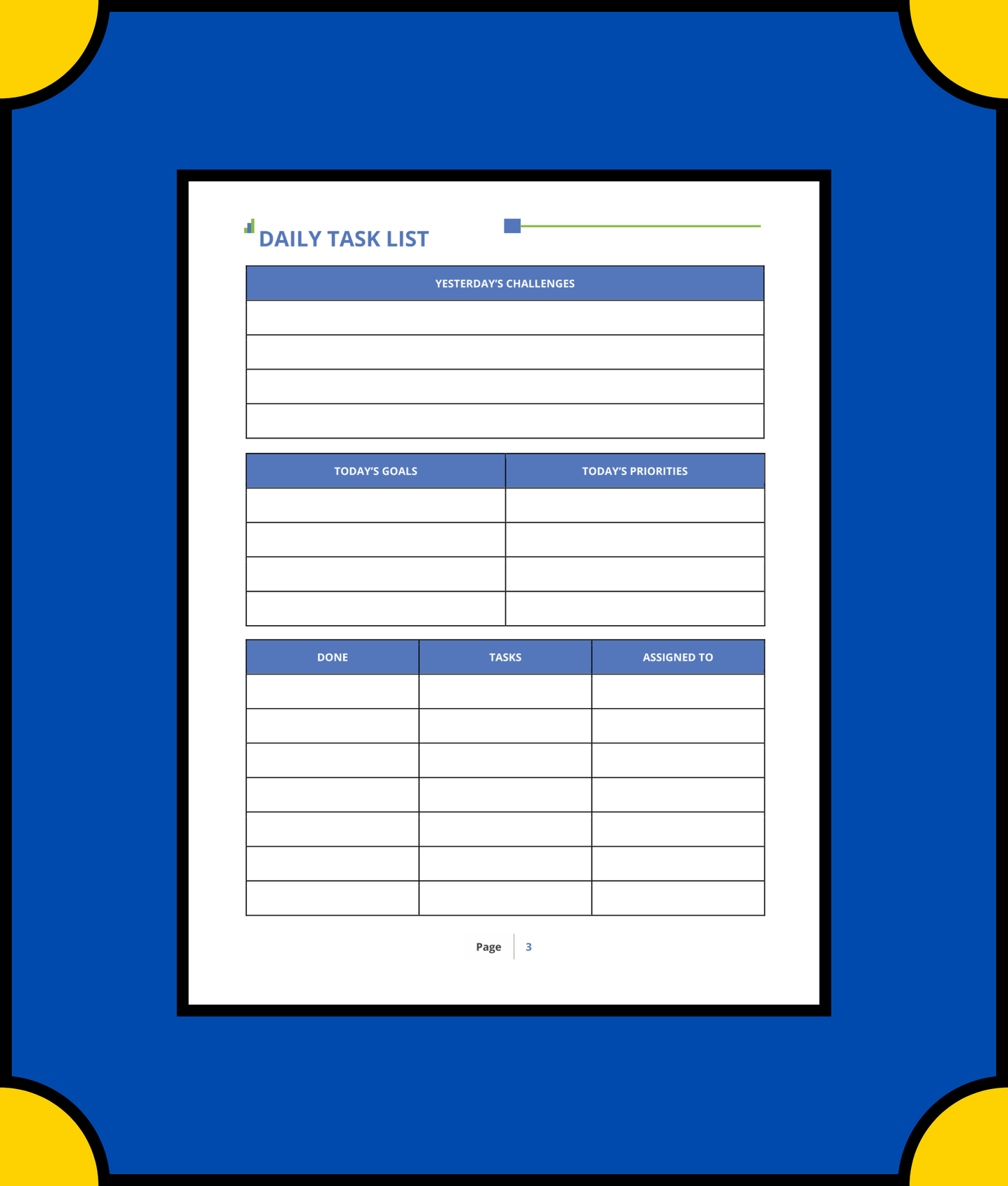 Free Real Estate Business Planner Template - Grow Your Real Estate Business