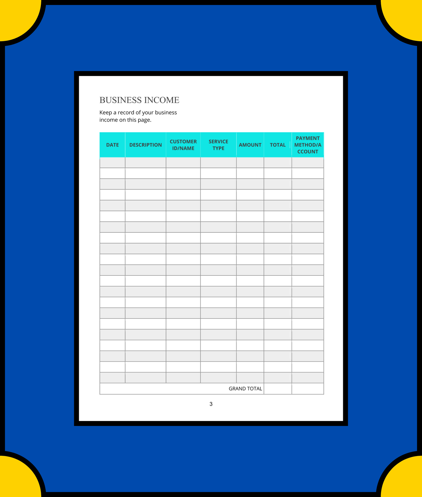 Free Virtual Assistant Business Planner Template - Plan Your Virtual Assistant Success