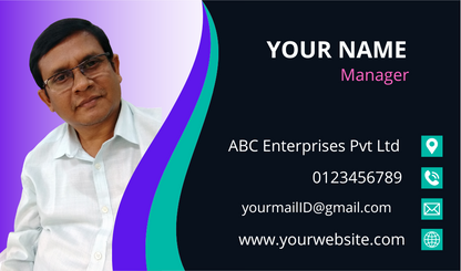 Custom Digital Business Card Design @ Just 5 Rupees Only