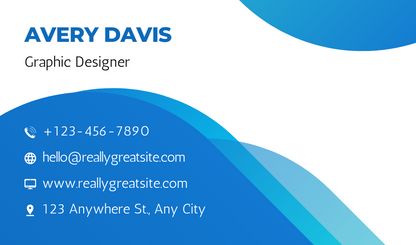 Custom Digital Business Card Design @ Just 5 Rupees Only