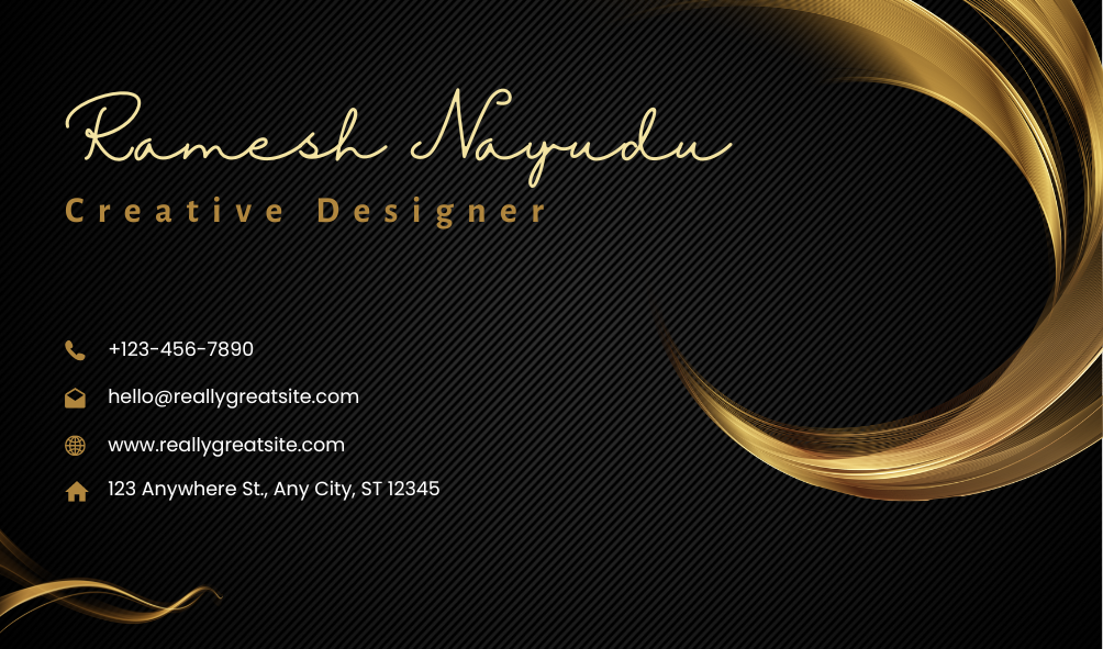 Custom Digital Business Card Design @ Just 5 Rupees Only