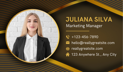 Custom Digital Business Card Design @ Just 5 Rupees Only